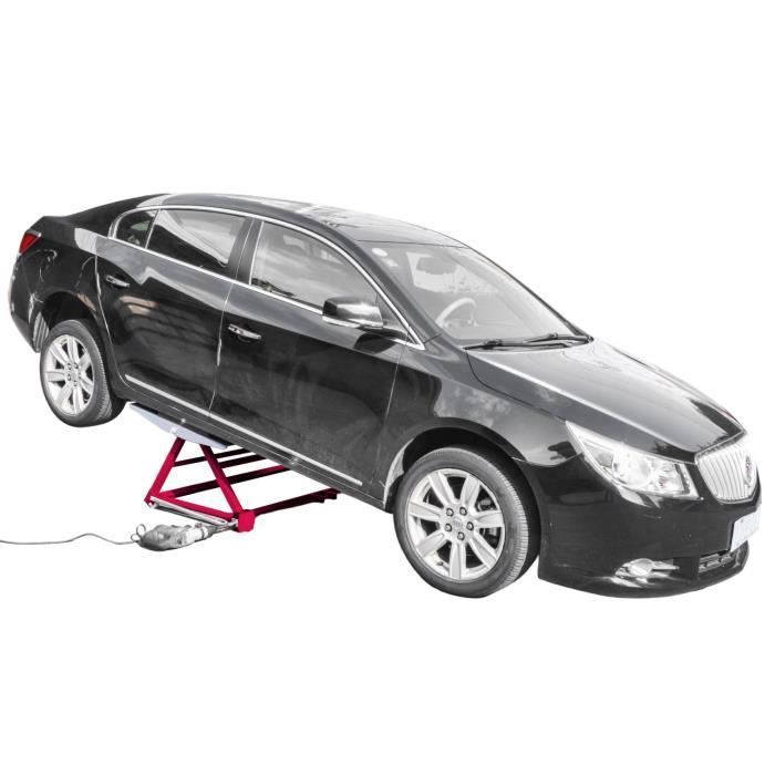 Elevador mecánico móvil para automóviles MW Tools MAL1500 de 1,5 toneladas