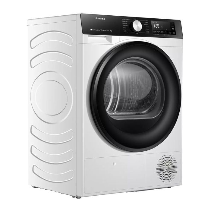 Hisense Sèche-linge pompe à chaleur 60cm 9kg blanc - DH3S902UWDC
