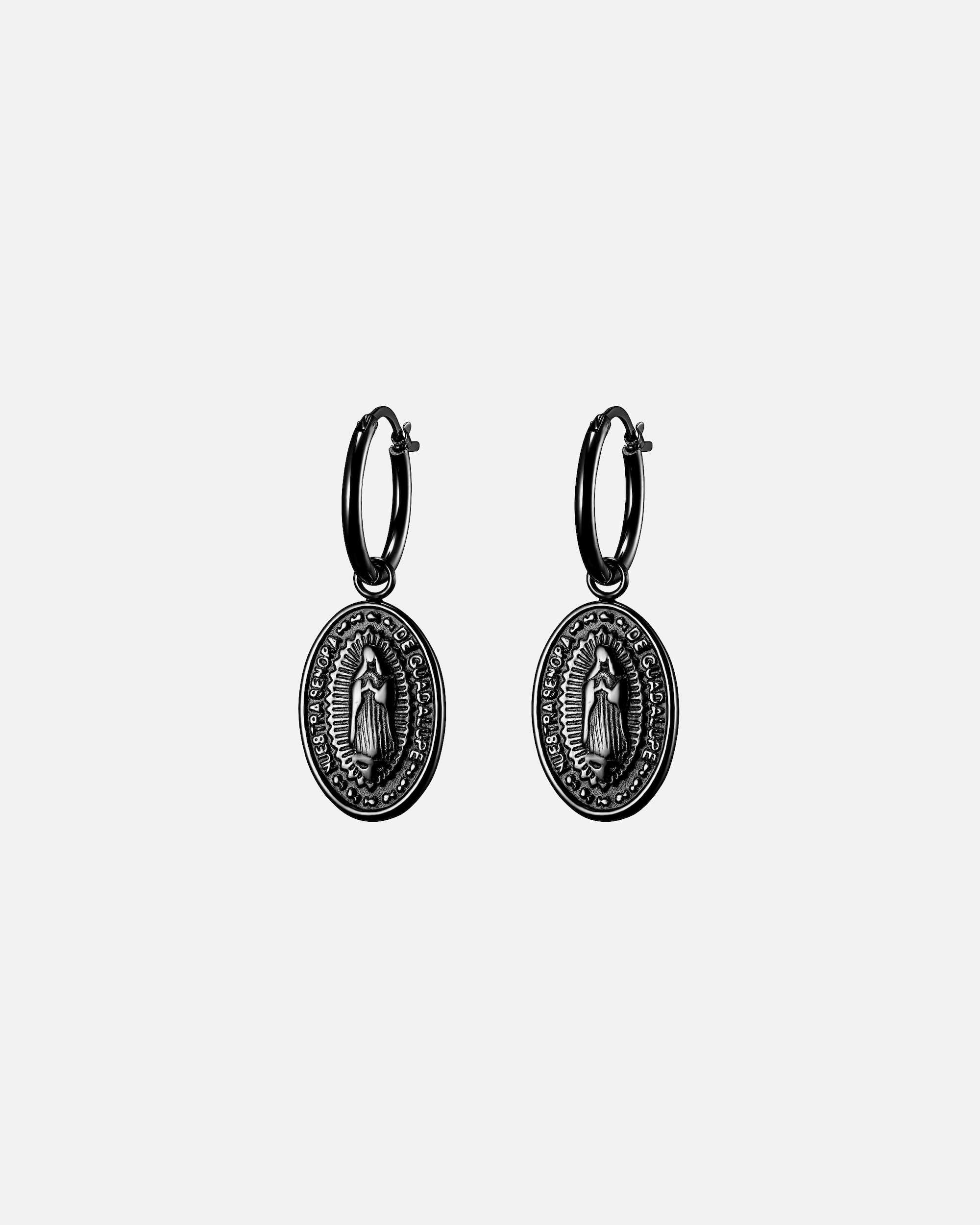Heideman Boucles d'oreilles Diego noir
