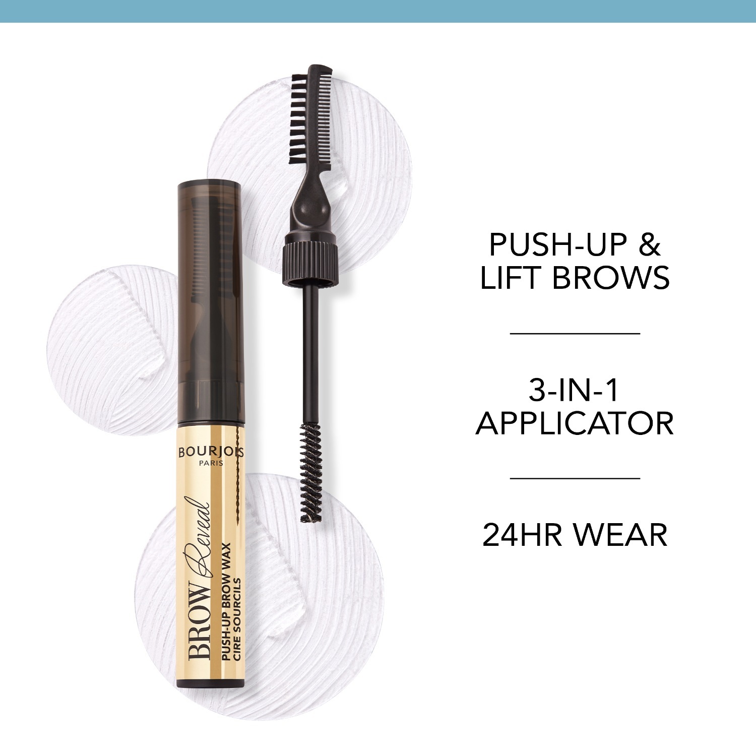 Bourjois Brow Reveal Push-up vosak za oblikovanje obrva - 6 g