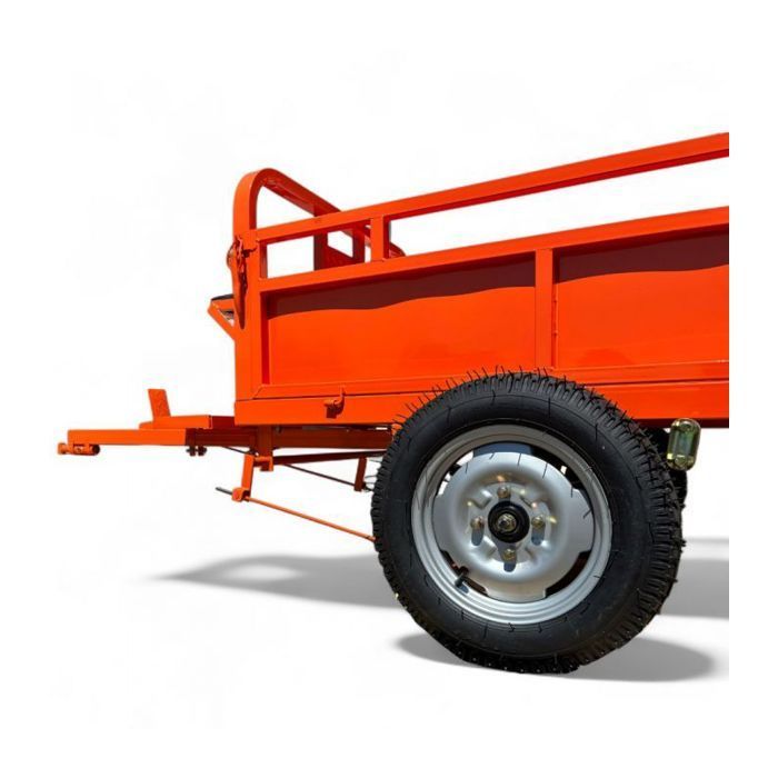 450 kg braked trailer for all brands of rototillers with folding sides, DAEWOO DATR145