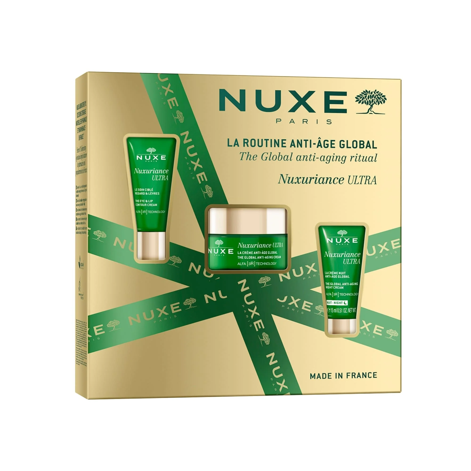 Nuxuriance Ultra Cofanetto Regalo Nuxuriance Ultra - Cofanetto Antirughe, Tratt.viso 24 ore antirughe, Tratt.viso 24 ore effetto globale