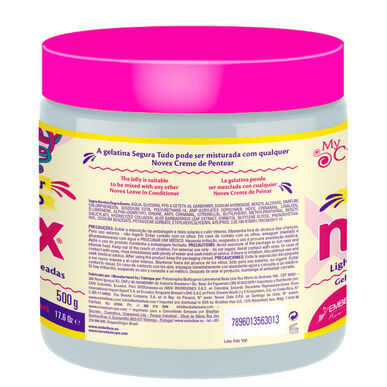 Ζελατίνη μαλλιών Novex My Curls Holds Everything 500g 500g