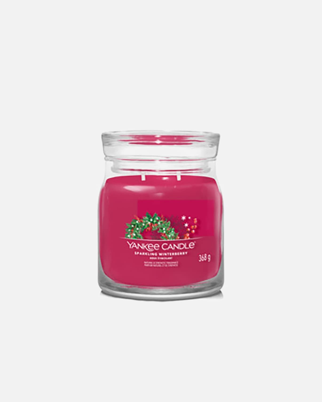 YANKEE CANDLE Moyenne Jarre Signature Houx étincelant