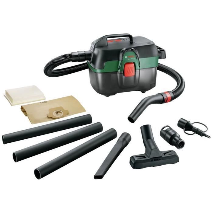 Aspiradora Bosch AdvancedVac 18V-8 3 en 1 para sólidos y líquidos - Batería no incluida