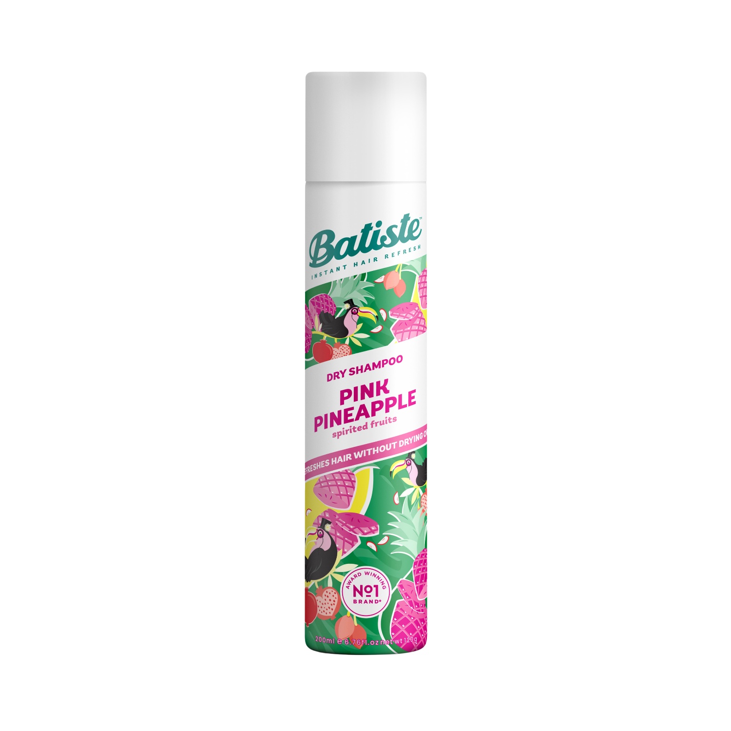 Batiste suchý šampón s ružovým ananásom - 200 ml