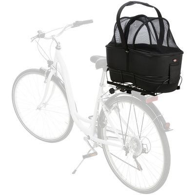 Trixie Geantă de bicicletă Friends on Tour neagră