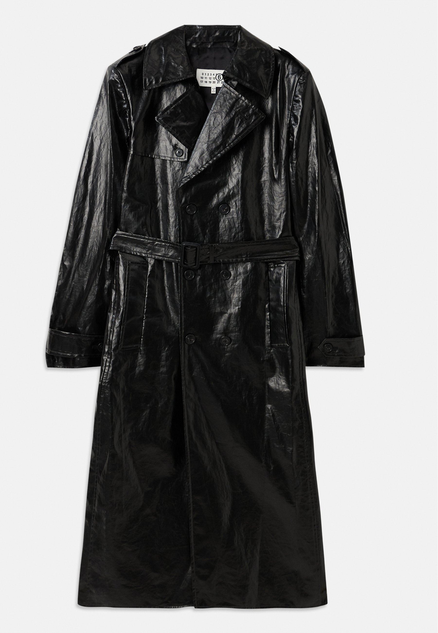MM6 Maison Margiela trenchcoat - zwart