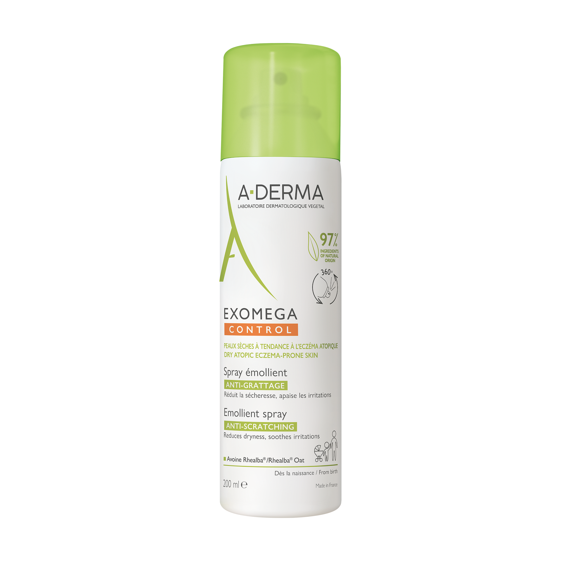 Exomega Control Spray 200 ml - A-Derma