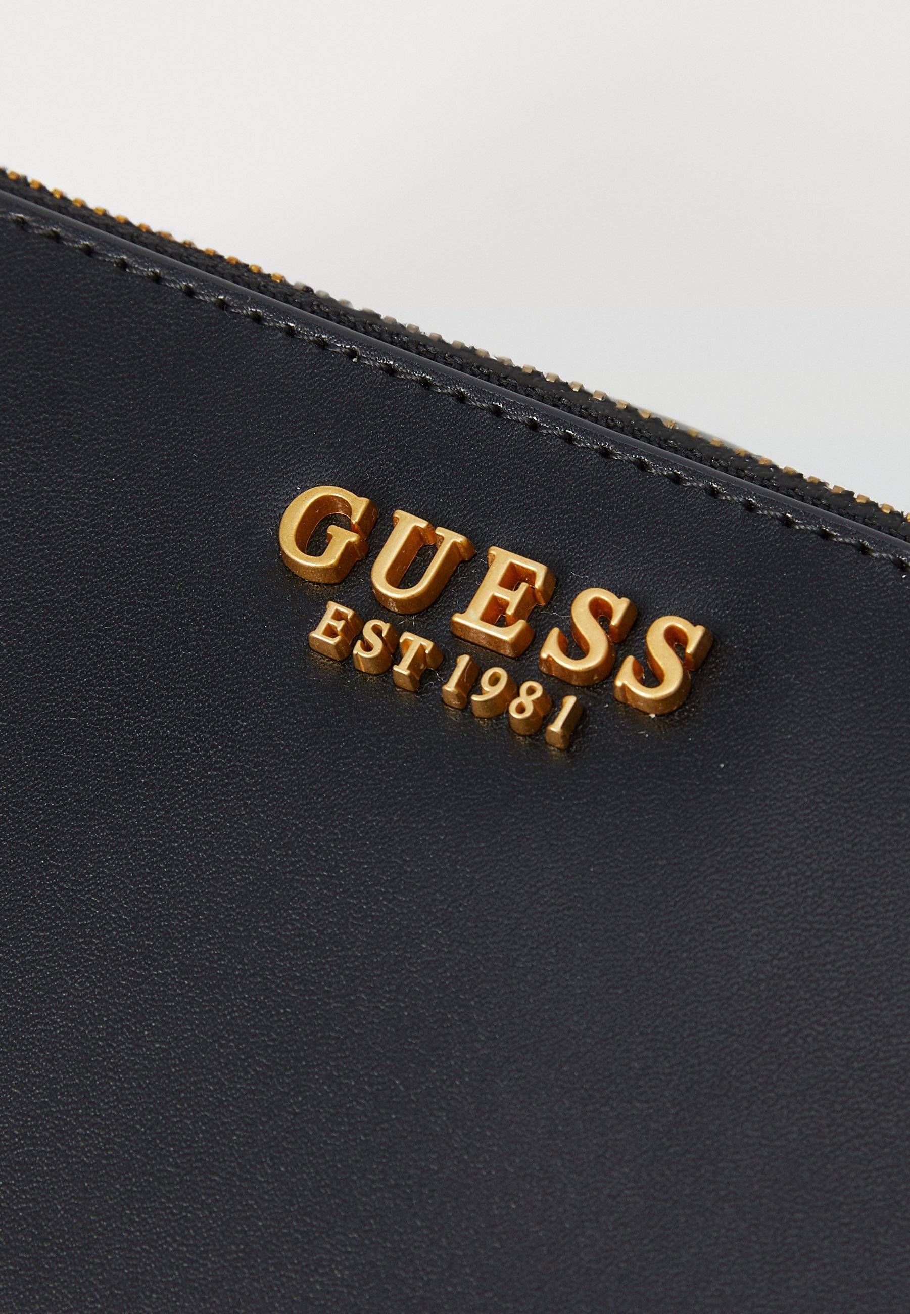 Guess LAUREL ZIP ORGANIZER - Portemonnee - zwart