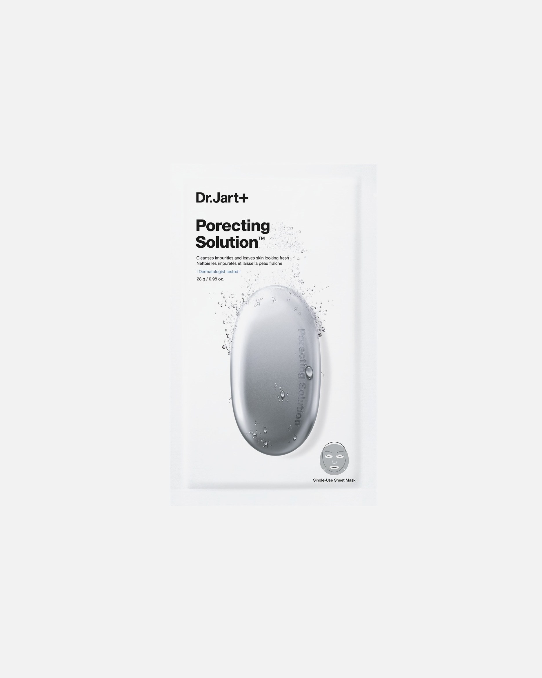 Dr. Jart+ sejas maska Dermask poru šķīdums - 28 g