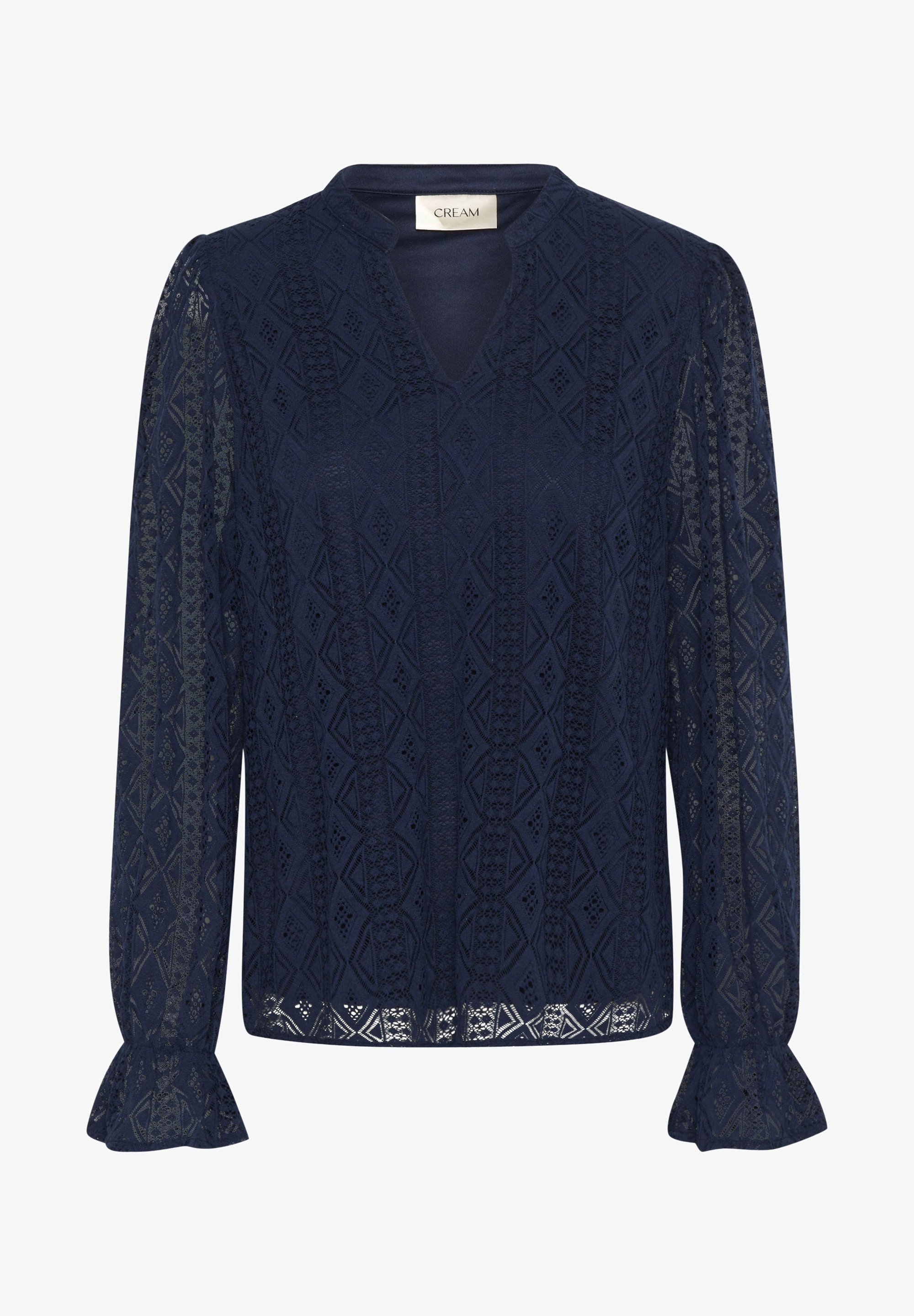 Cremefarbene CRDANIKA - Bluse - marineblauer Blazer