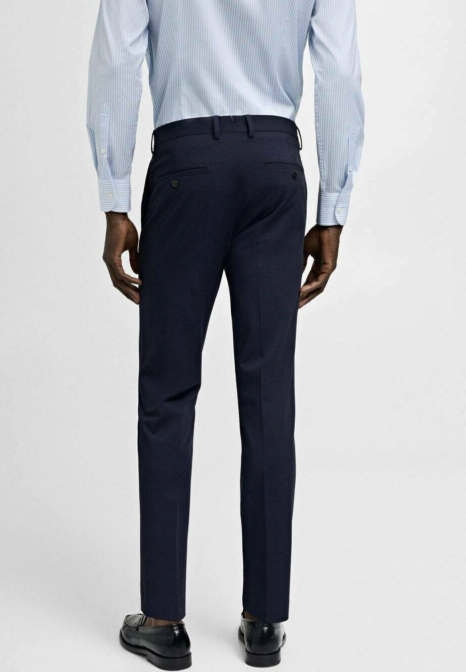 Pantaloni Mango Suit - blu royal