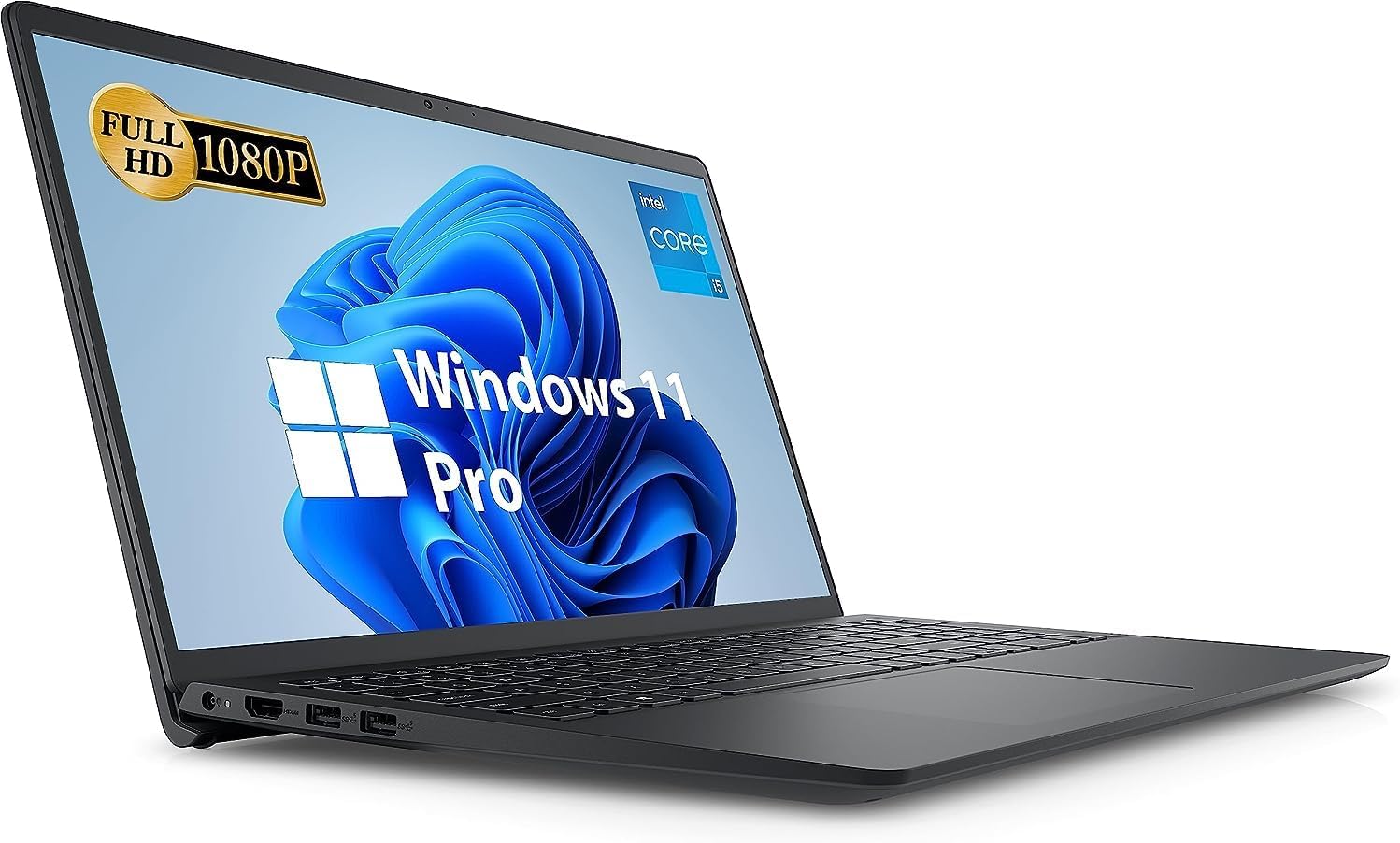 Dell Inspiron 15 -yrityskannettava vuodelta 2023, 15,6