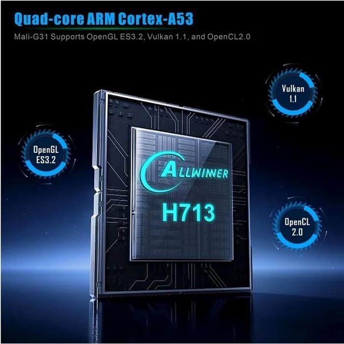 Vidéoprojecteur - HY320 - Android 11 - 4K - 300 ANSI Lumens - BT 5.0