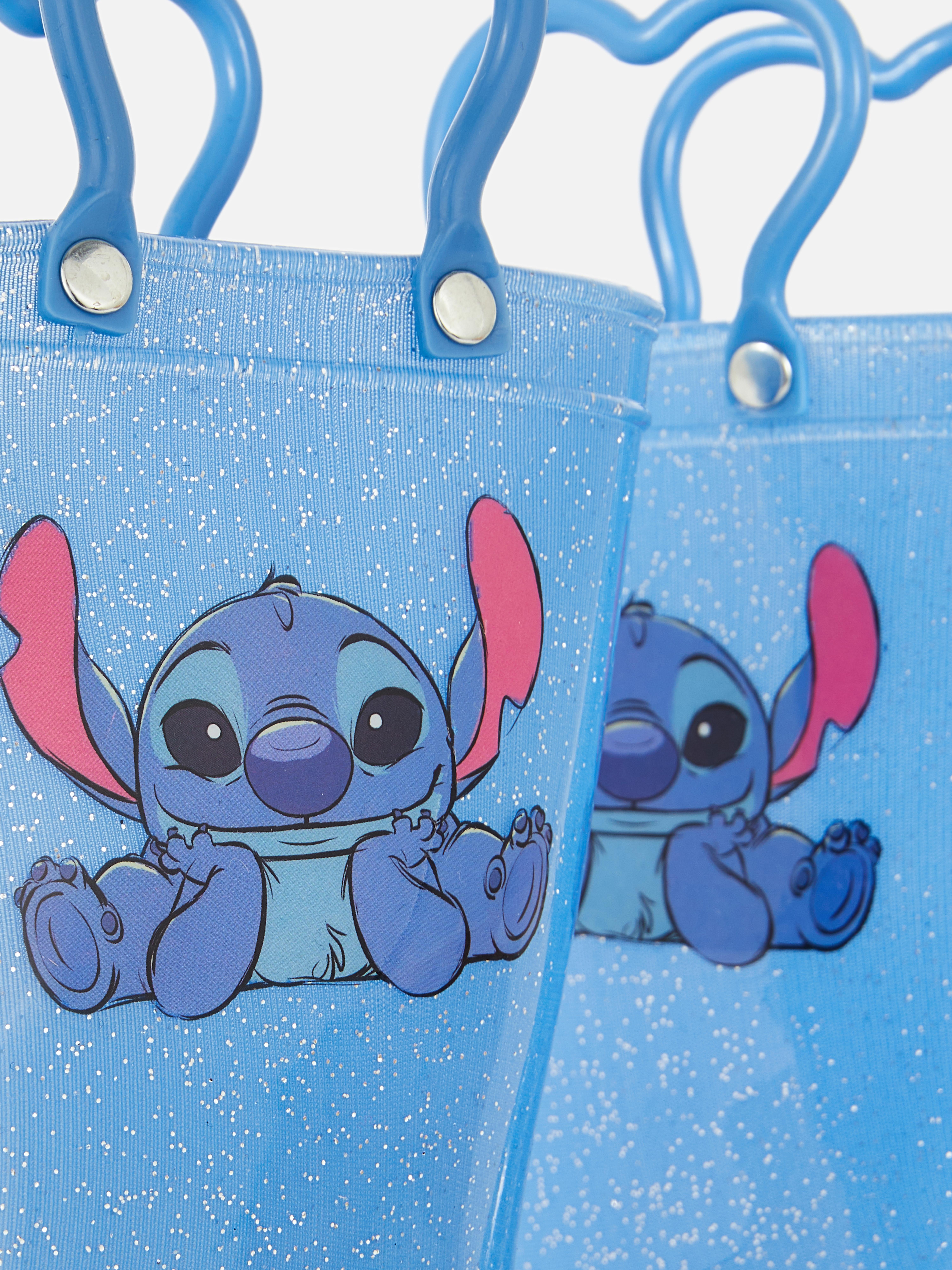 Világító gumicsizma csillámos Disney Stitch mintával. Csillámos bevonatú és Disney Stitch mintás gumicsizma.