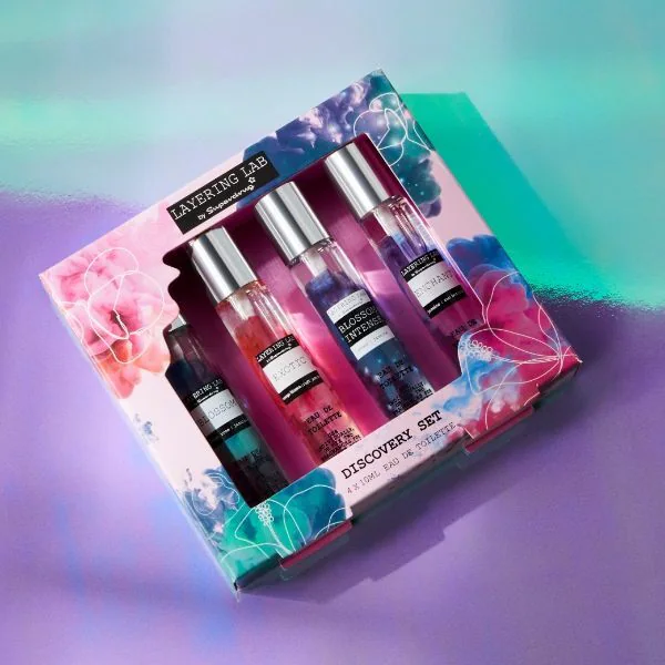Set di prova Superdrug Layering Lab EDT (4 pezzi)