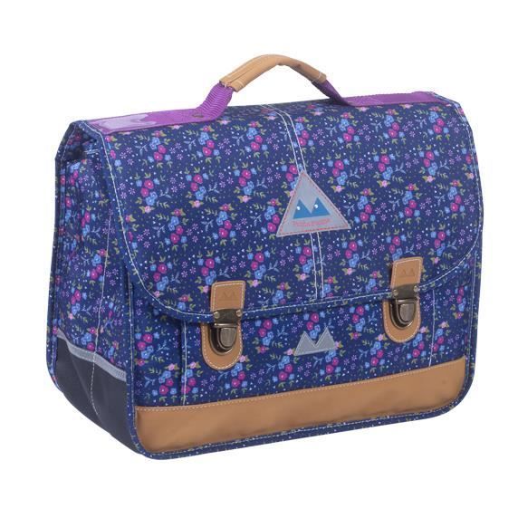 Cartable - Lili Marine - 35 cm - Poids plume - 2 compartiments - Coloris marine