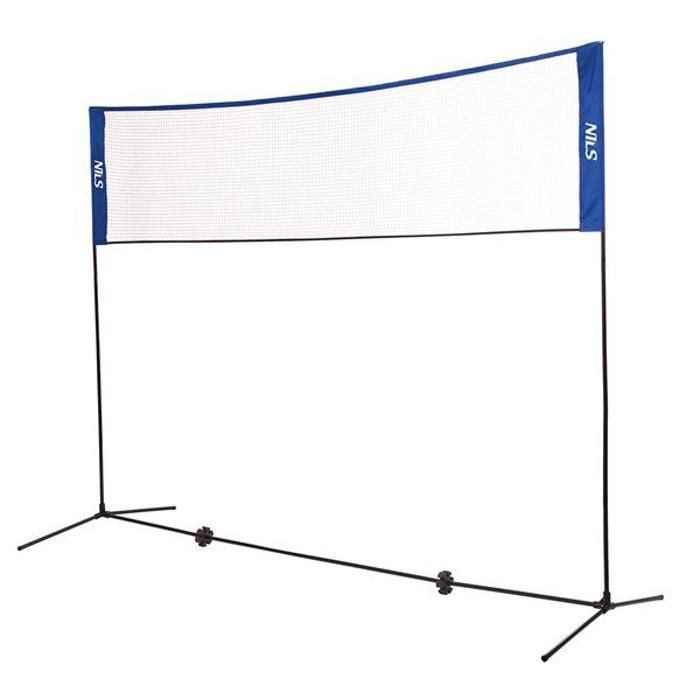 3-in-1 Multifunctional Net - NILS - NT7111 - Badminton, Tennis, Volleyball - Adjustable Height - Easy Assembly