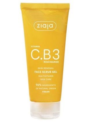 un B3 vitamīnu pīlinga gels Sejas tīrīšanas putas un geli