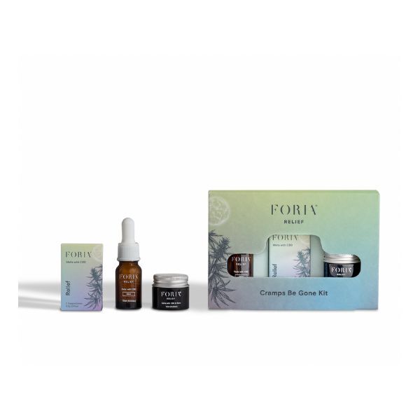 Sada Foria Cramps Be Gone CBD | Zdraví | Superdrug
