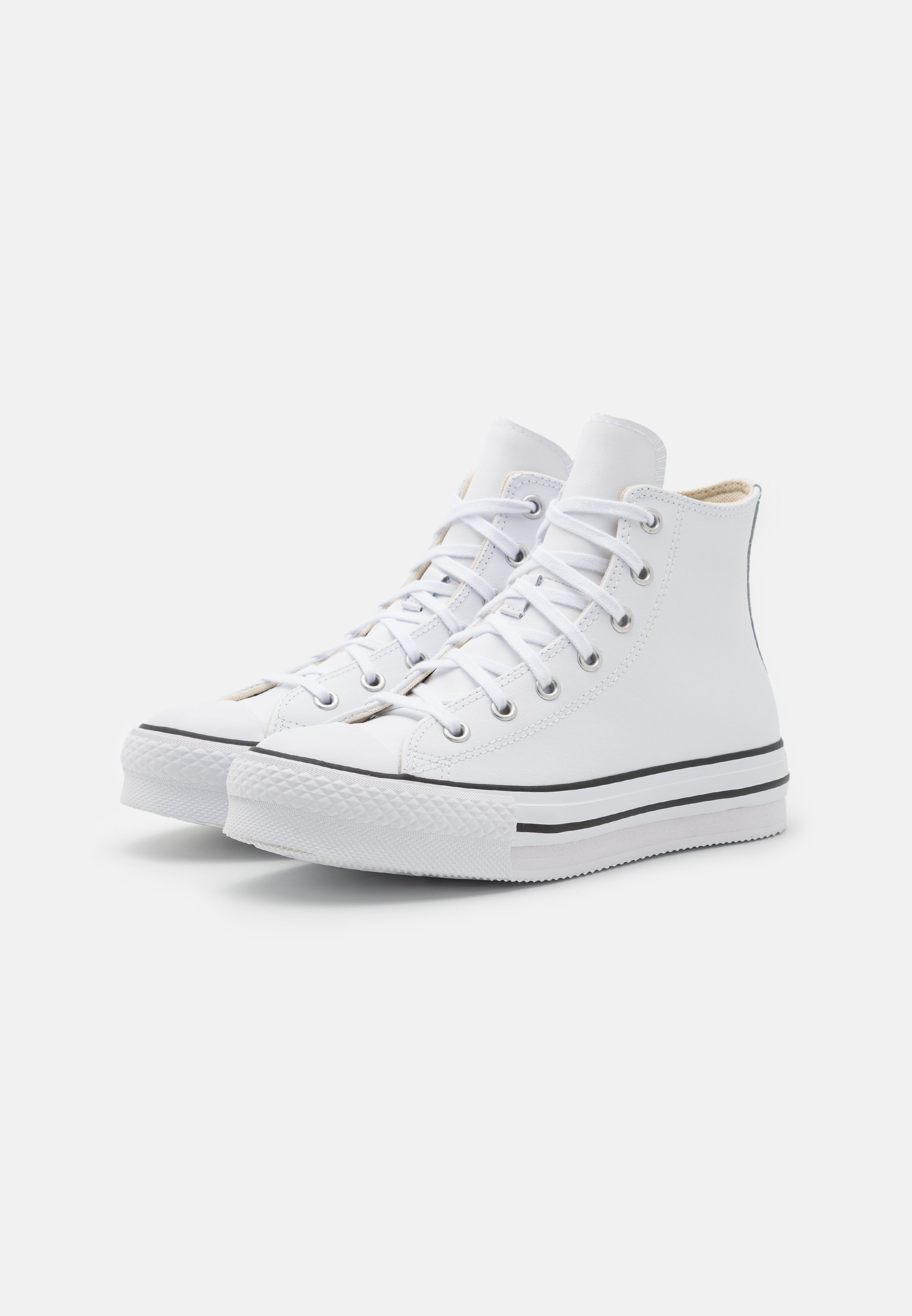CHUCK TAYLOR ALL STAR LIFT PLATFORM - Høye joggesko - white/natural ivory/blackConverse