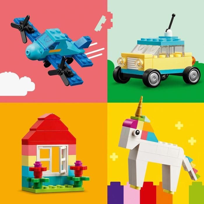 LEGO Classic 11038 De doos met creatieve en kleurrijke stenen, 850 onderdelen