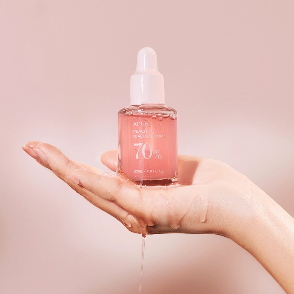 Anua hydratačné sérum s broskyňou a 70 % niacínom - 30 ml