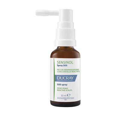 Ducray Sensinol SOS Spray Kløende topper i hodebunnen Beroligende kløestillende spray 30 ml