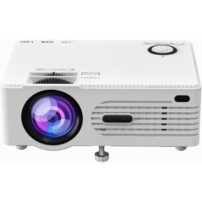 Vidéoprojecteur 4K Pris En Charge, 15000L Natif 1080P 5G Wifi Bluetooth Avec Zoom 50%, Mini Projecteur Home Cinéma Projecteu[XV137]