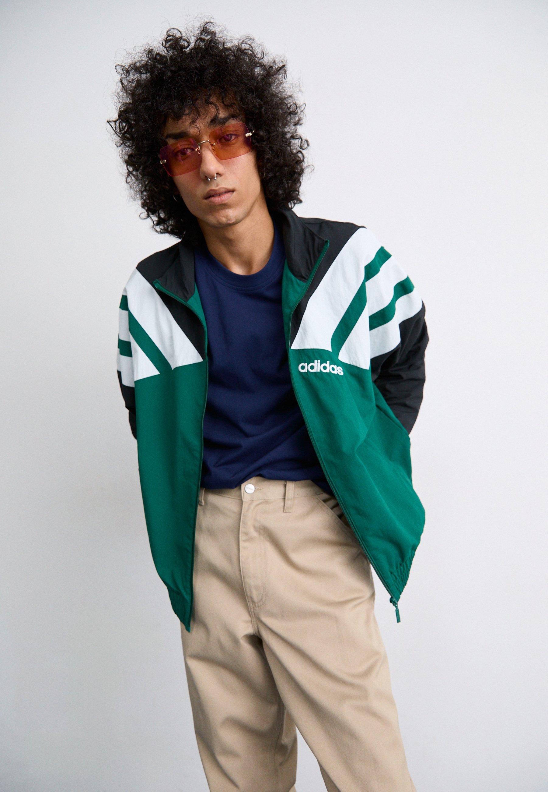 adidas Originals TRACK - Zomerjas - universiteitsgroen/zwart