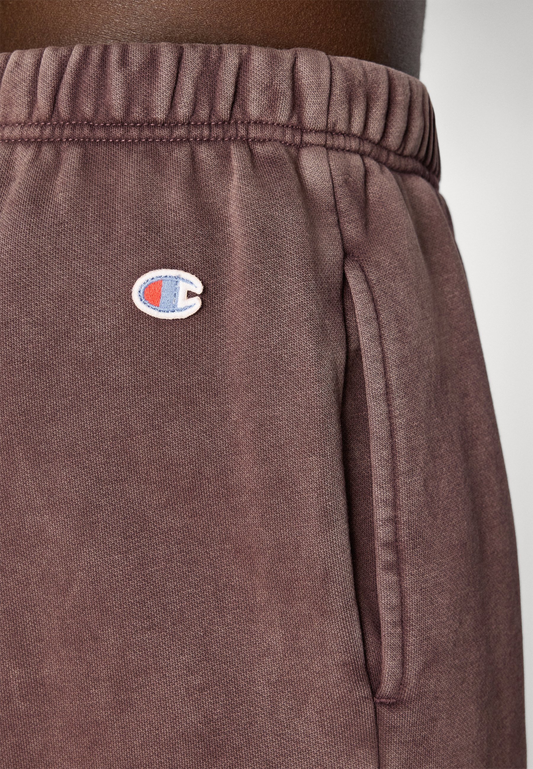 Champion ICONS CUFF PANTS - Spodnie dresowe - bordowe