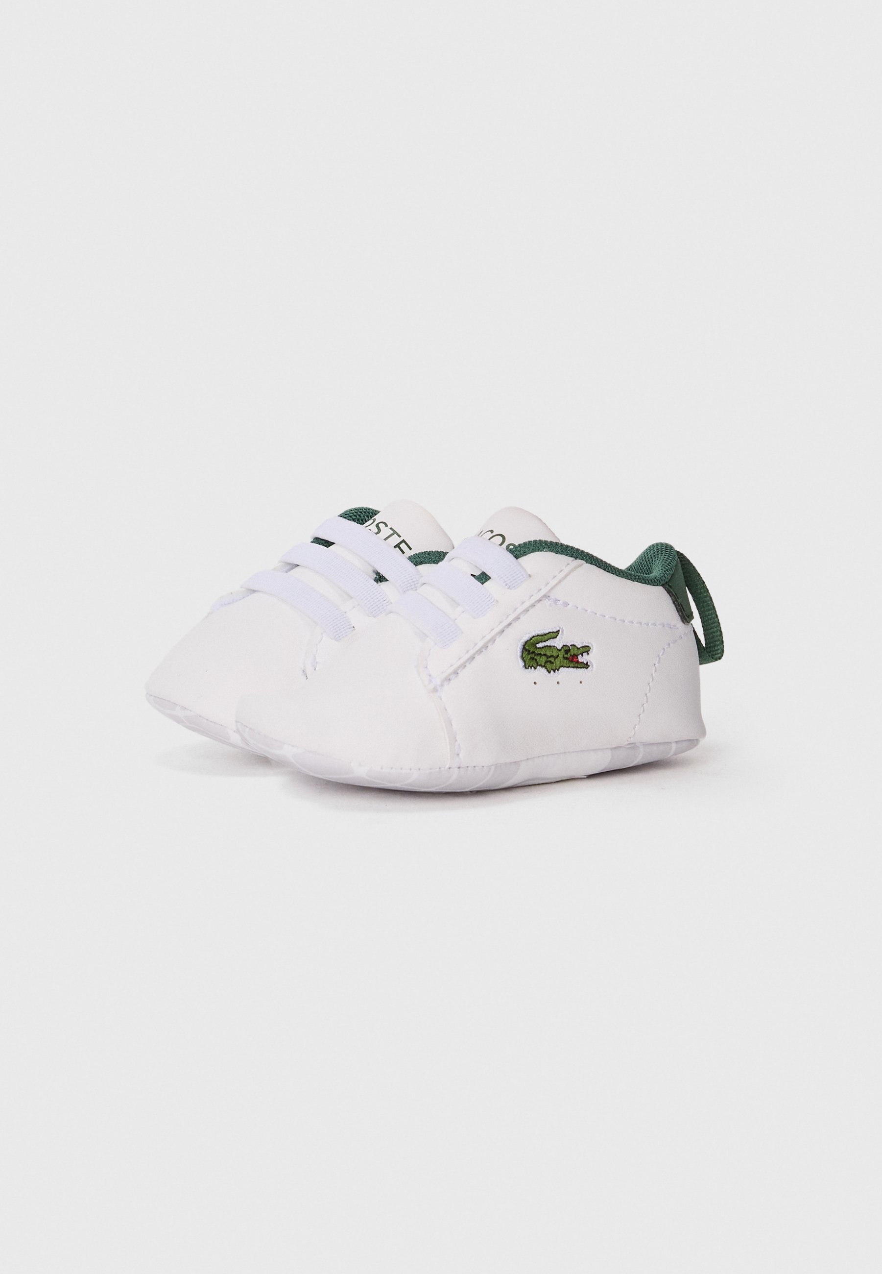 Lacoste CARNABY UNISEX - Pirmieji bateliai - balti/tamsiai žali