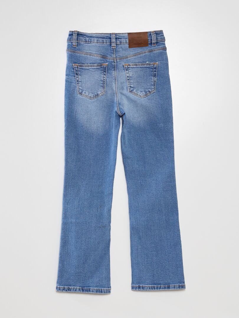 Uitlopende jeans - BLAUW