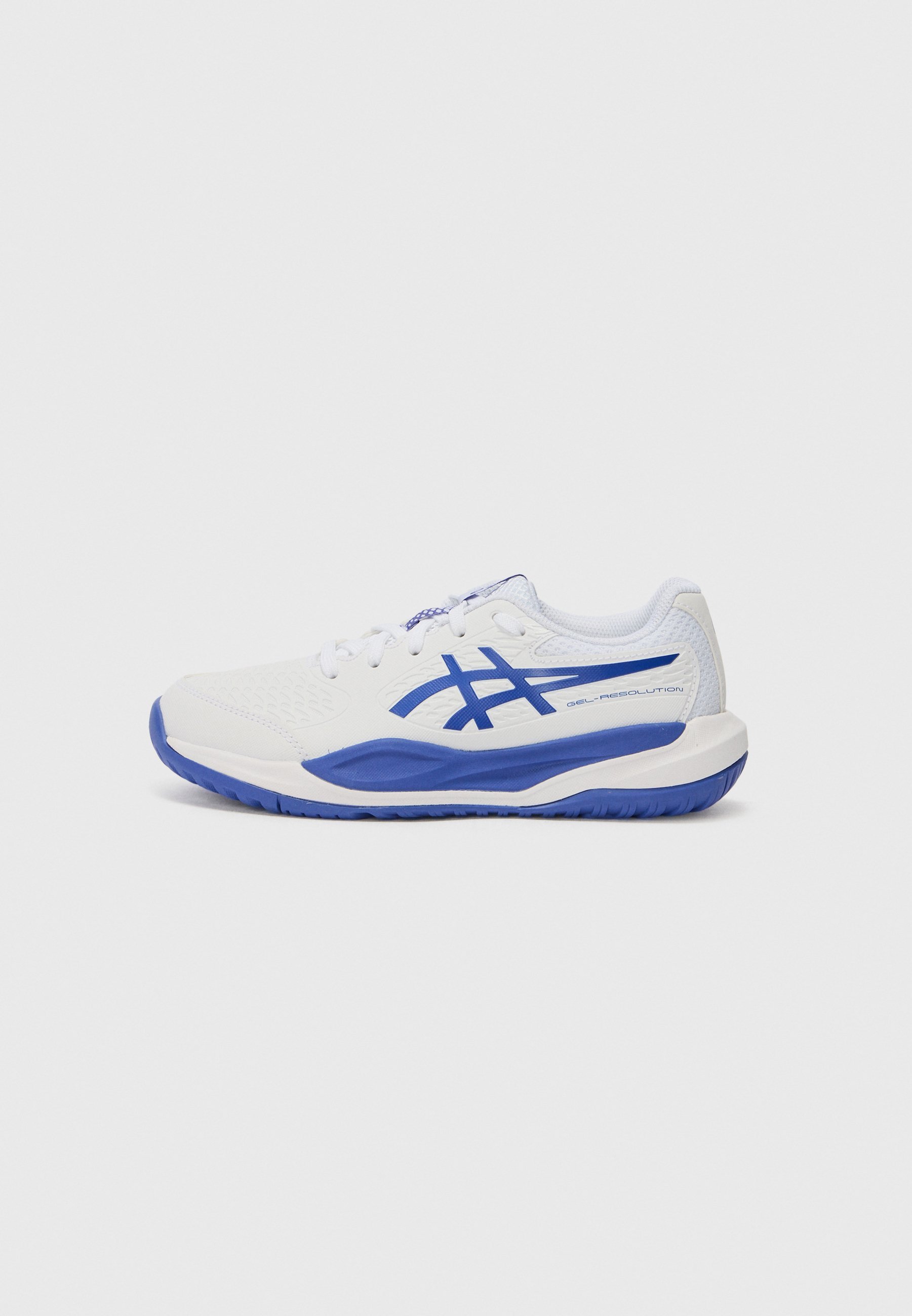 ASICS GEL RESOLUTION X UNISEXX - Buty tenisowe uniwersalne - białe/niebieskie