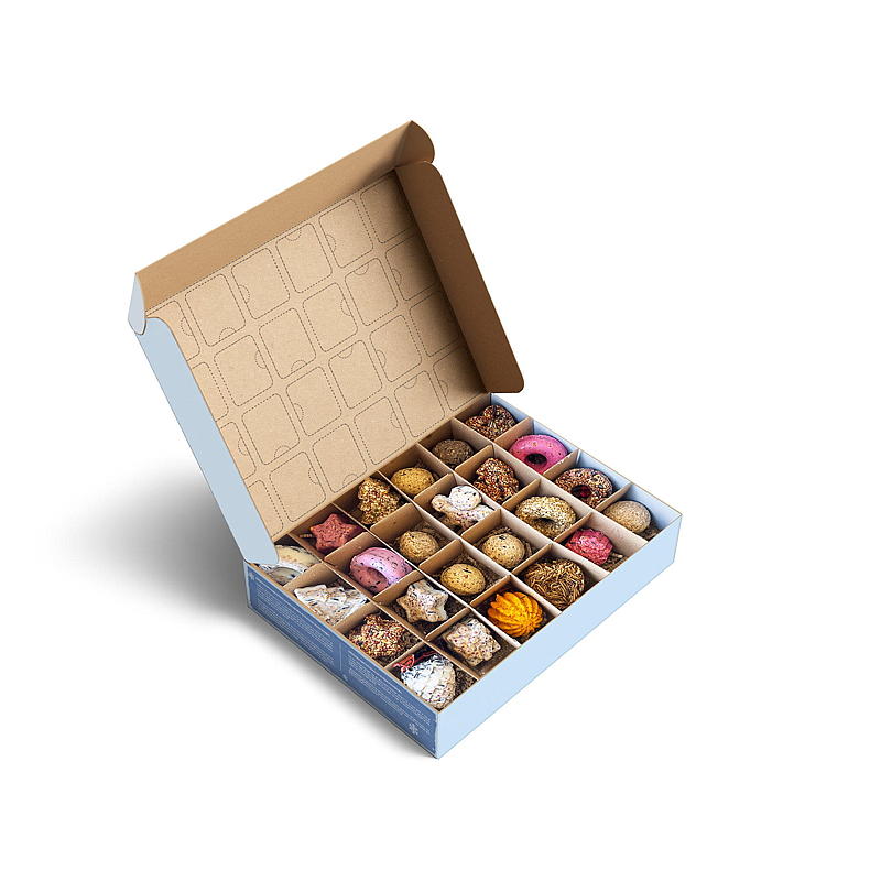 Adventskalender med 24 fugleklekkinger