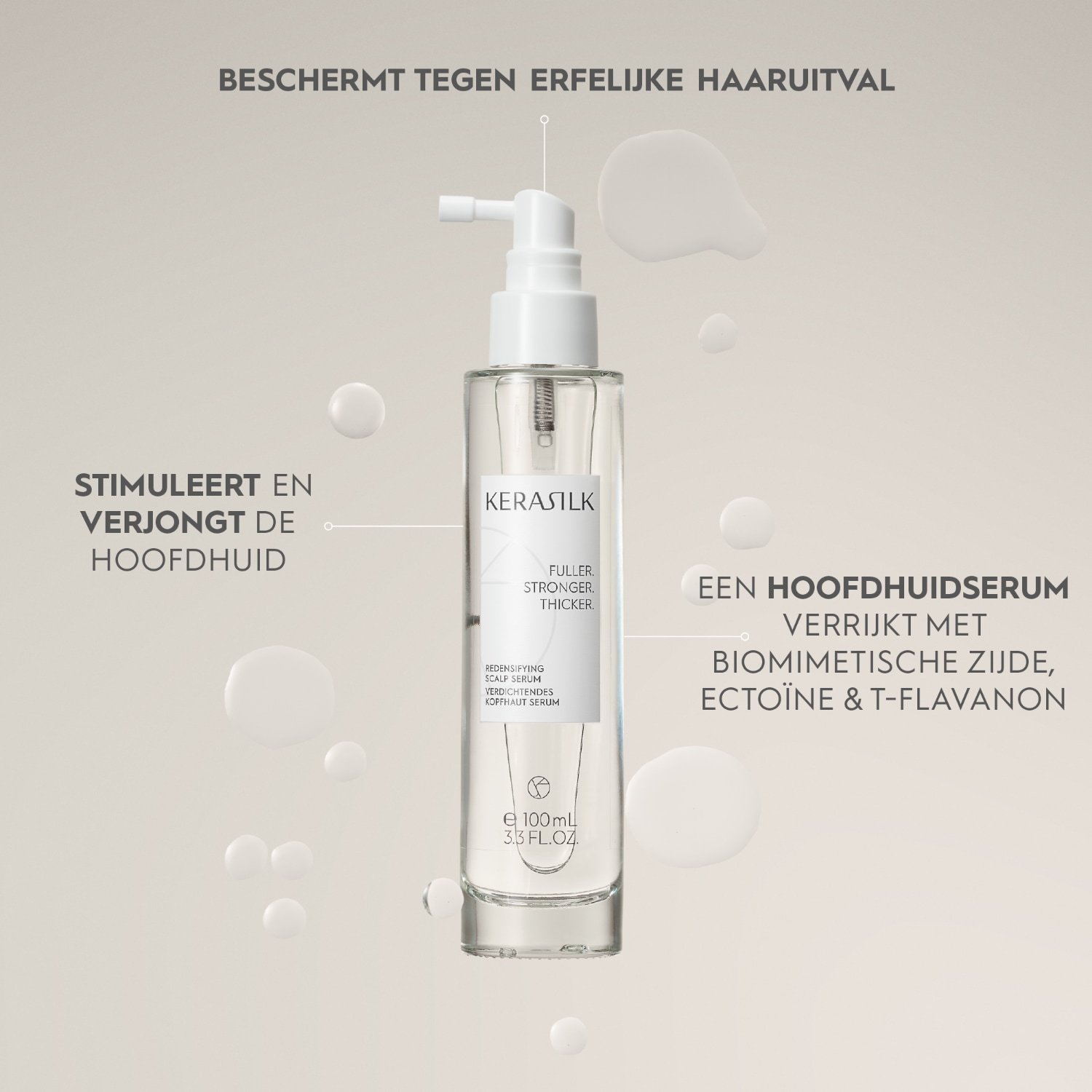 KERASILK Serum za njegu vlasišta za učvršćivanje vlasišta – 100 ml