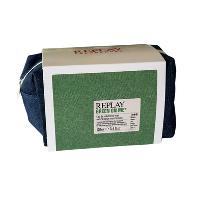 Replay Replay Green On Me Man EDT Gavesett, Herreparfyme, 100ml