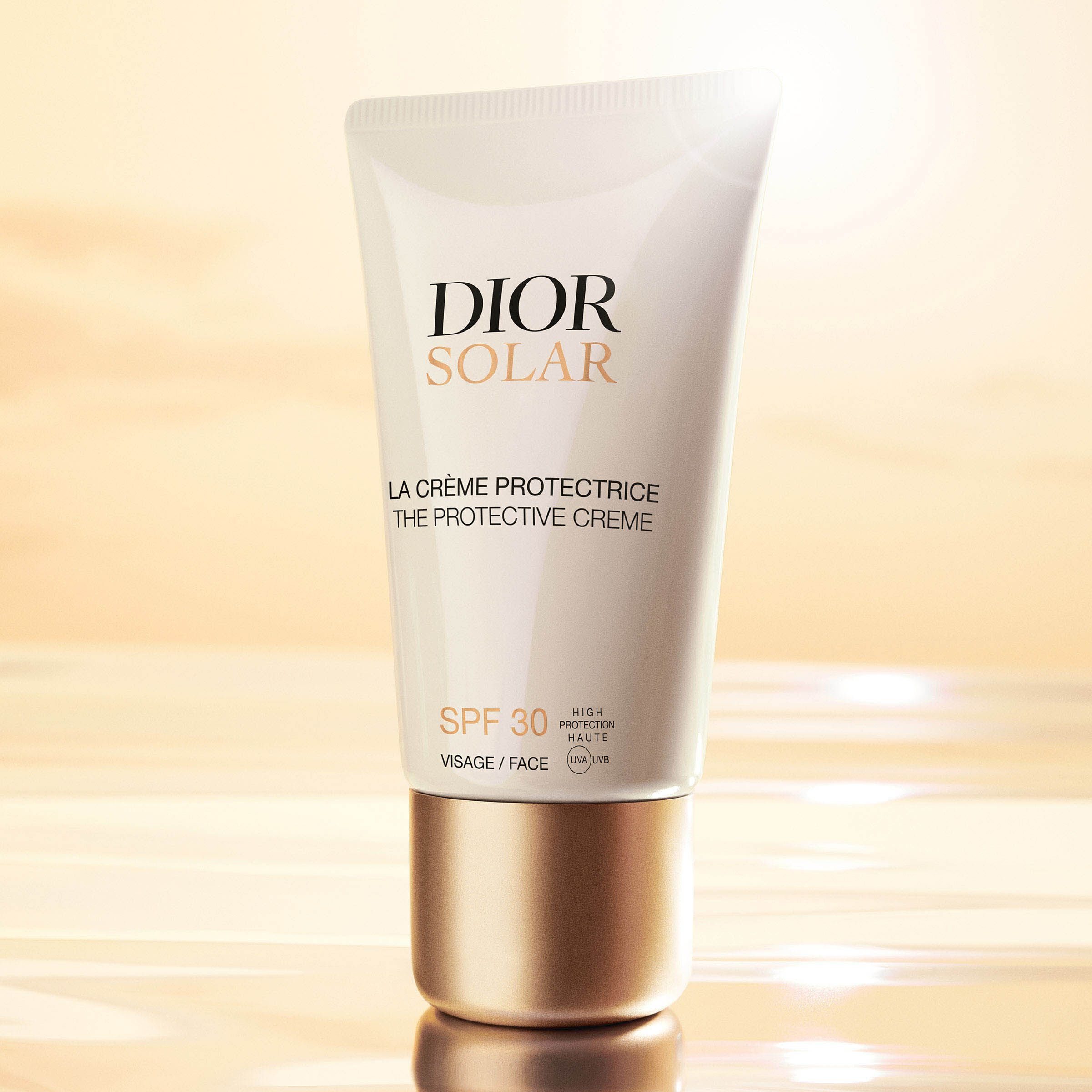 Didelės apsaugos veido kremas nuo saulės SPF 30 Prabangios tikslinės procedūros