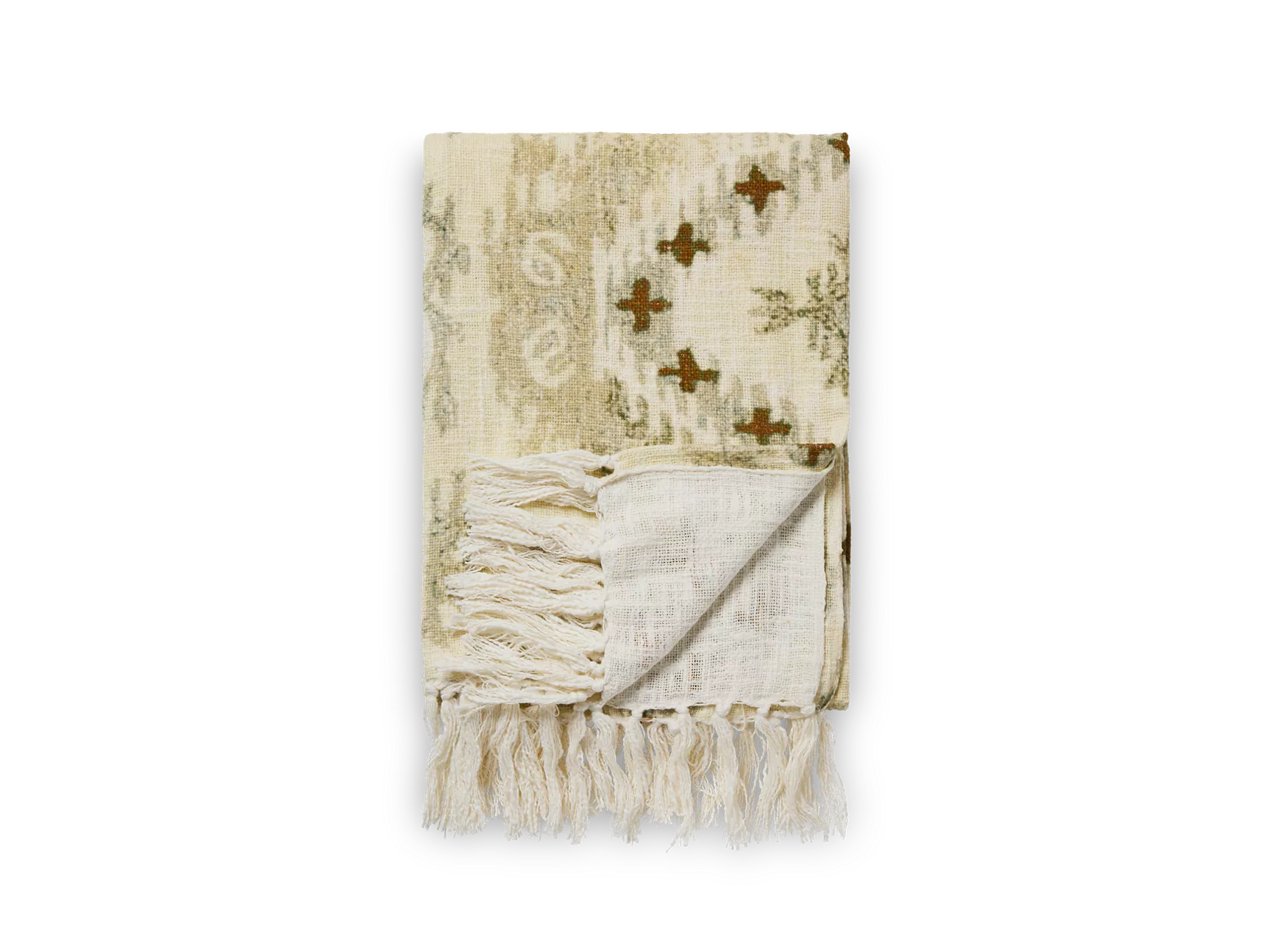 Plaid Shiraz Sandy Ikat 130 x 170 cm