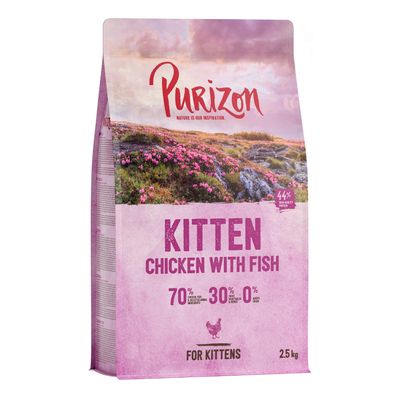 Purizon Kitten Kornfri Kylling & Fisk