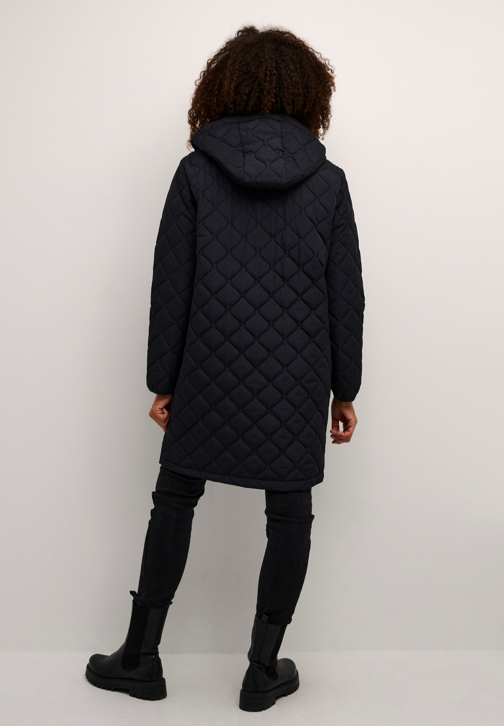 ARWEN color crema - Giacca leggera - nero pece
