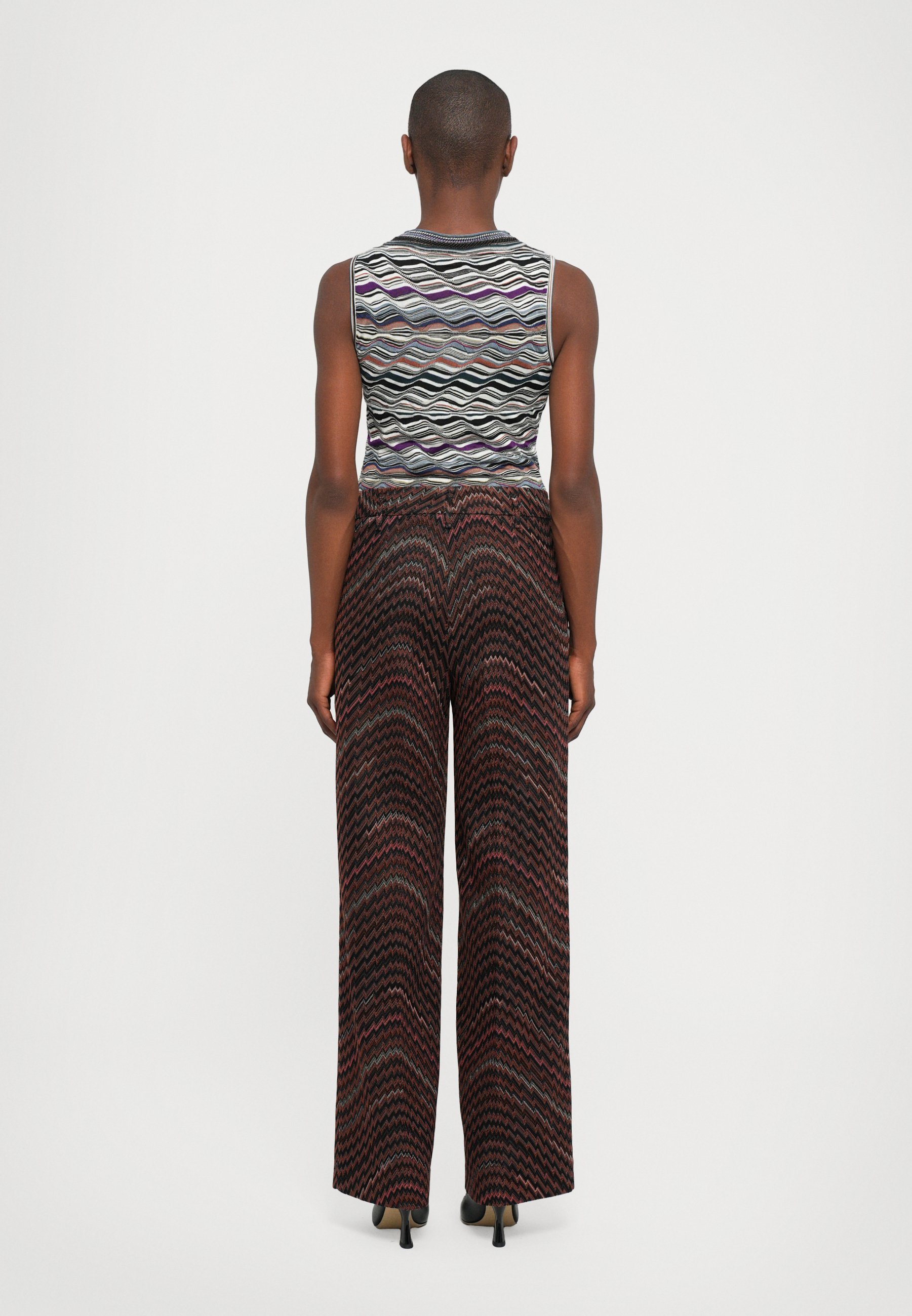 Missoni BROEK - Broek - donkerbruin