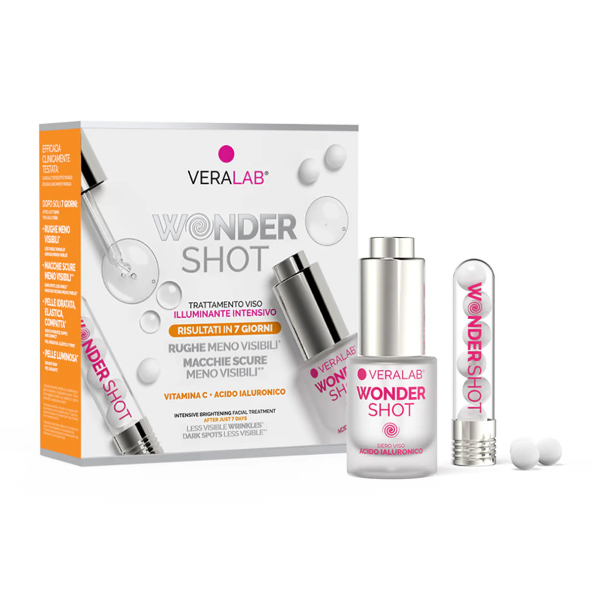Trattamento Viso Wonder Shot - Cofanetto Idratante, Siero viso effetto globale