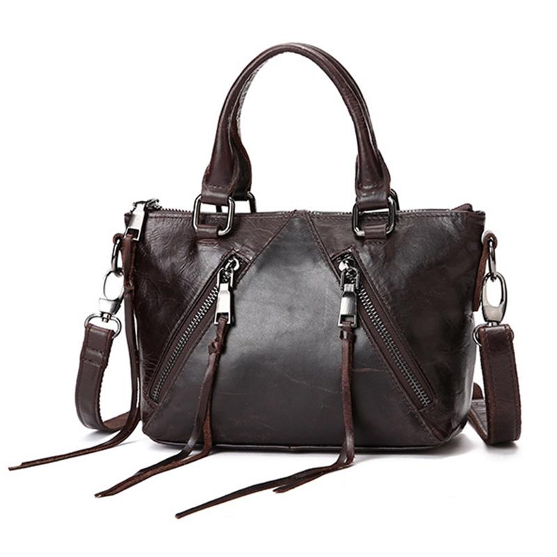 Sac à main bandoulière femme, sac fourre-tout de luxe en cuir véritable, sac d'affaires à poignée supérieure.