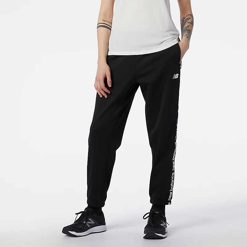 Damen-Fleecehose „Relentless Performance“ – SCHWARZ