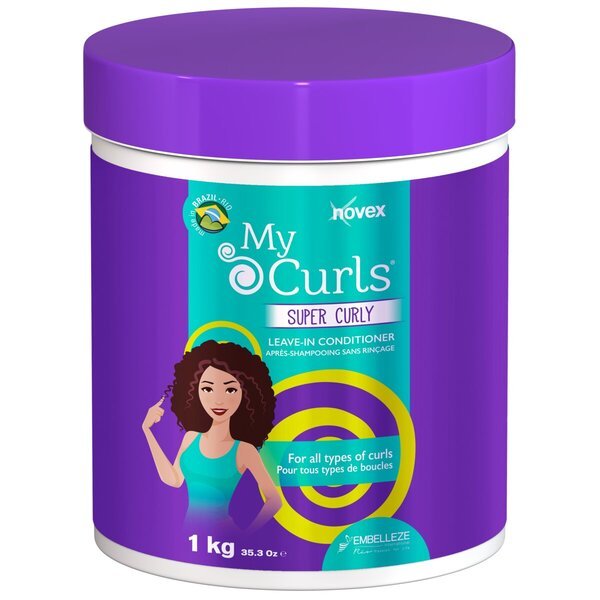 Novex My Curls Super Curly balzam brez izpiranja 1000 ml