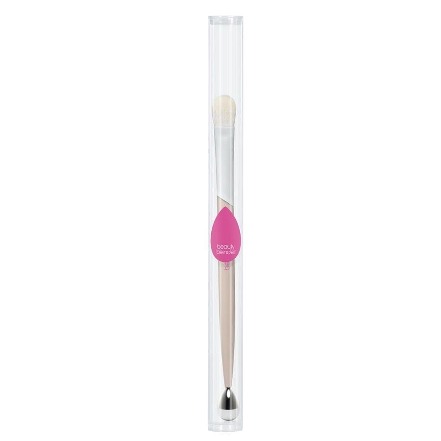 Brocha para sombras de ojos Shady Lady All-Over y brocha para polvos con rodillo refrescante – 1 pieza