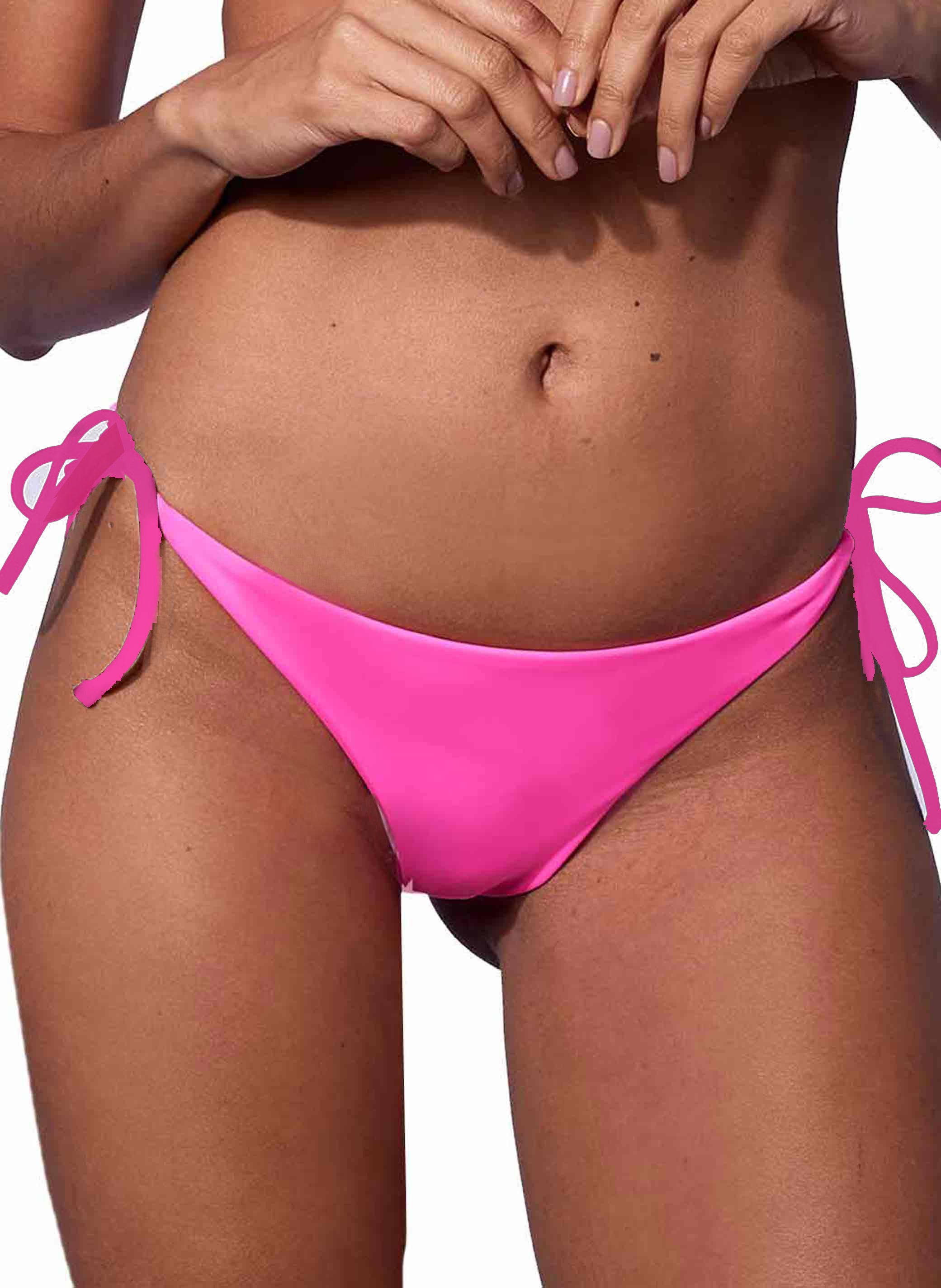 Grote roze fluorescerende slip