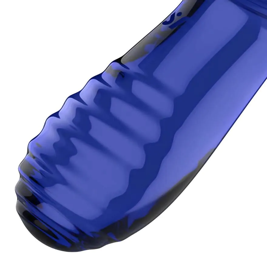 Satisfyer Masażer Double Crystal Light Blue